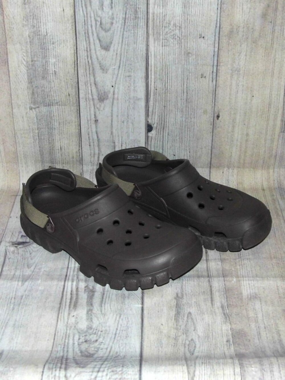 CROCS Off Road Brown Clogs Mens Size 11
